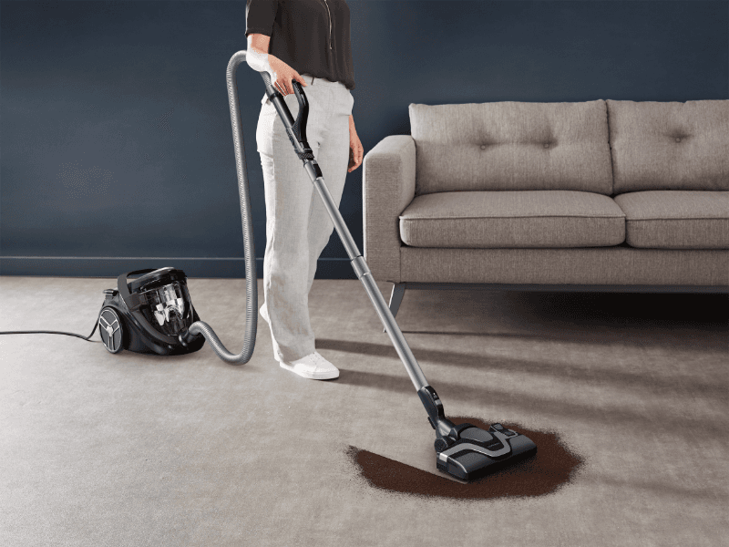 Vaccum Cleaner Silence Force Cyclonic Effitech Parkett RO7935CH