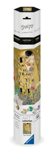 ART Collection: The Kiss (Klimt) Malen nach Zahlen auf Leinwand!