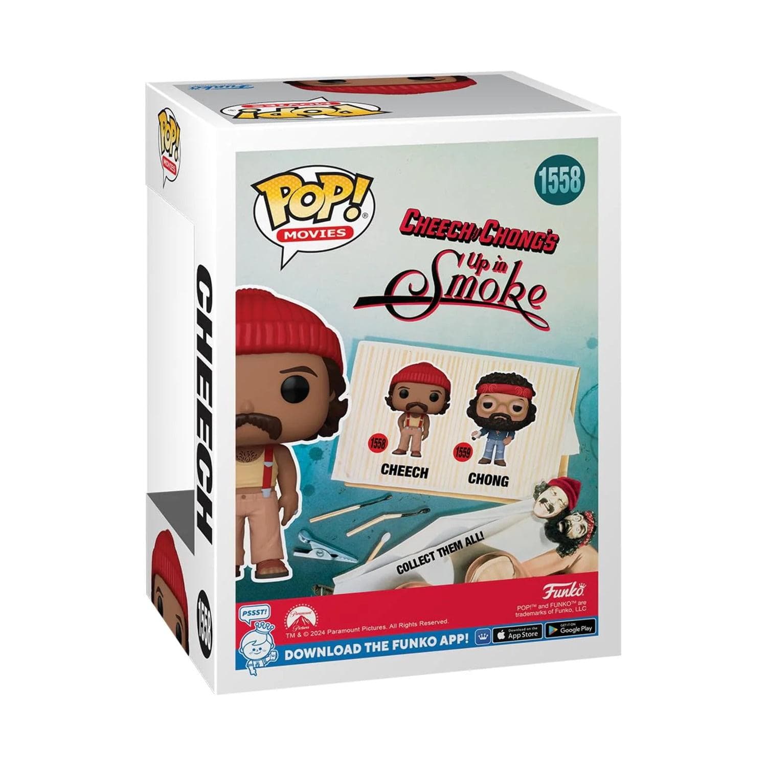 FUNKO POP! MOVIES: Cheech & Chong's Up in Smoke: Cheech, Funko, Gifts