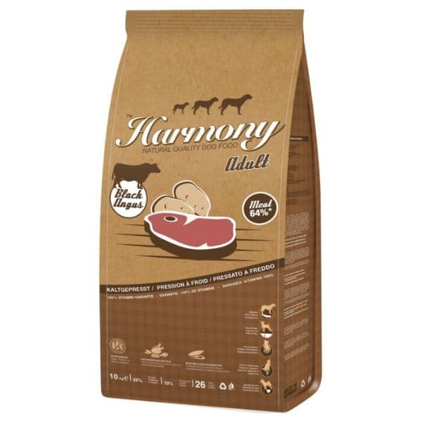 Harmony Dog Natural Black Angus
